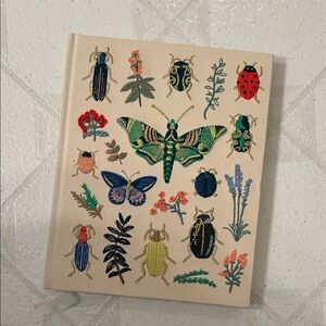 Rifle Paper Co Insect Embroidered Notebook